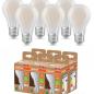 Preview: 6er Set OSRAM E27 besonders effiziente LED Lampen matt 7,2W wie 100W 4000K neutralweißes Licht - beste Energie Effizienz Klasse